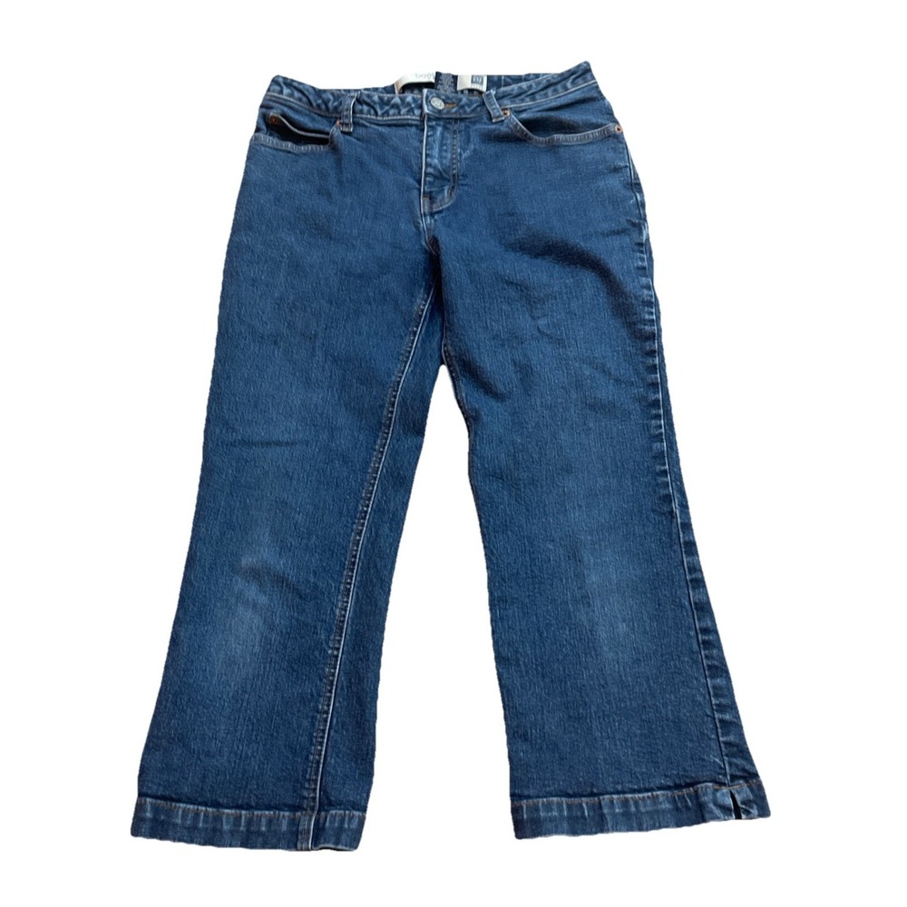 Gap Denim Jeans Women's 6 Blue Bootcut Fit Stretch‎ Med Wash 22" Inseam